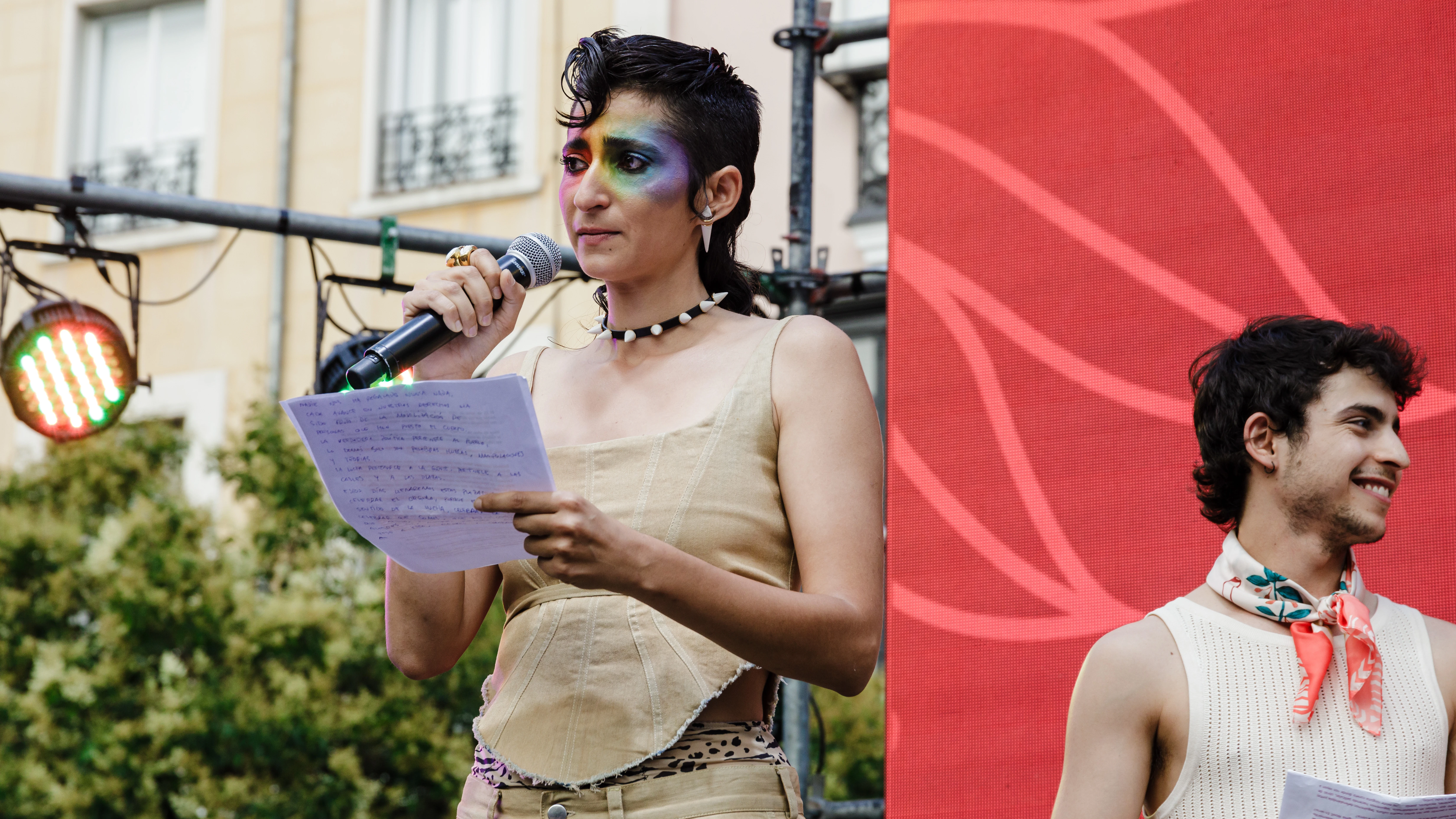 El reivindicativo mensaje de Alba Flores en el pregón del Orgullo LGTBI de Madrid