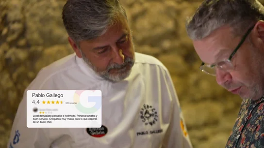 Pablo Gallego, dueño de un restaurante, contra "la dictadura de las reseñas": "Respondo con educación o con hachazos" Pablo Gallego, dueño de un restaurante, contra "la dictadura de las reseñas": "Respondo con educación o con hachazos"