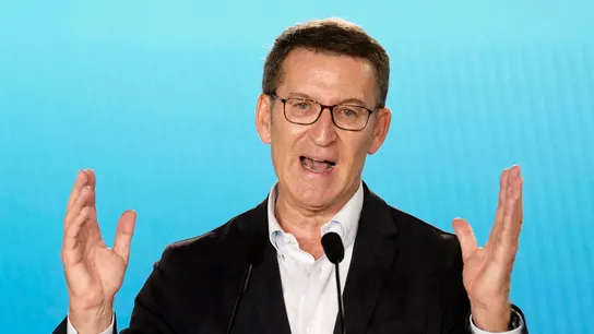 El presidente del Partido Popular, Alberto Núñez Feijóo El presidente del Partido Popular, Alberto Núñez Feijóo