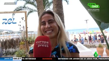 La respuesta de la surfista Violeta Sánchez al ser pregunta sobre si está saliendo con Miguel Bernardeu