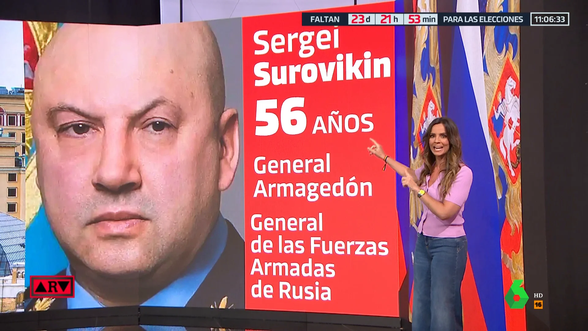 Así es Sergei Surovikin, el general ruso detenido por su presunta 'traición' a Putin