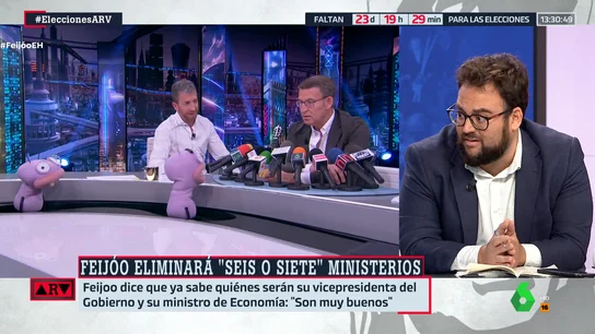 Monrosi, tras escuchar a Feijóo hablar de la ley trans y la eutanasia: "Es una barbaridad" Monrosi, tras escuchar a Feijóo hablar de la ley trans y la eutanasia: "Es una barbaridad"