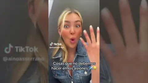 Una azafata cuenta en TikTok las cosas que nunca tienes que hacer en el avión: "Por vuestro bien" Una azafata cuenta en TikTok las cosas que nunca tienes que hacer en el avión: "Por vuestro bien"