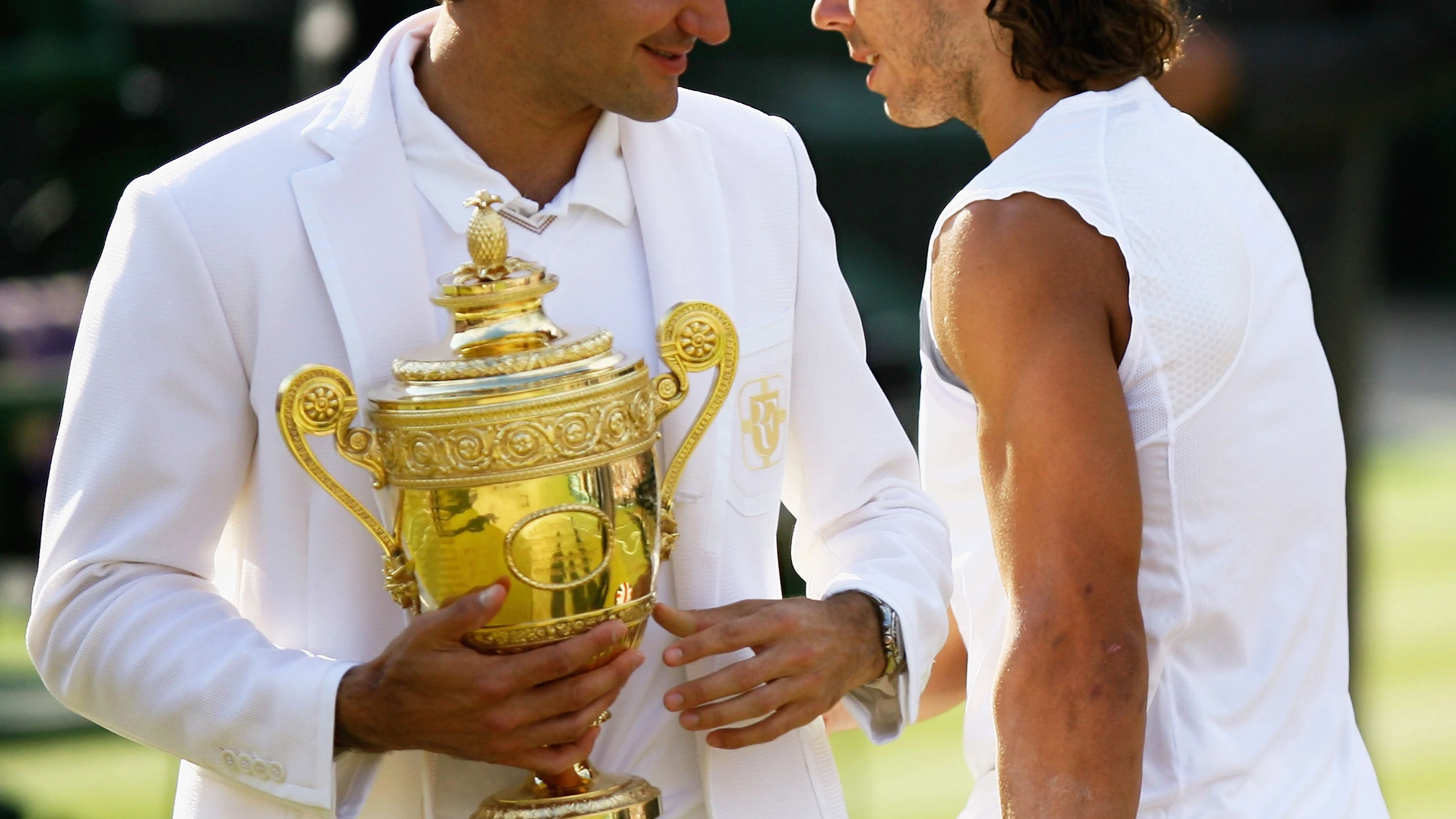 El "embarazoso momento" de Federer en la final de Wimbledon 2007 nate Rafa Nadal