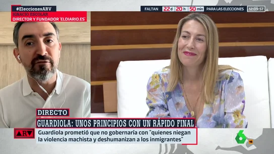 Ignacio Escolar asegura que María Guardiola "se ha rendido a las presiones" del PP y debe dimitir Ignacio Escolar asegura que María Guardiola "se ha rendido a las presiones" del PP y debe dimitir