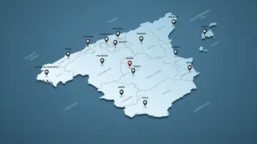 Mapa de España con las ciudades Mapa de España con las ciudades