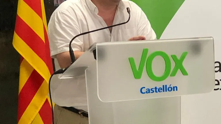 David Muñoz, diputado de Vox