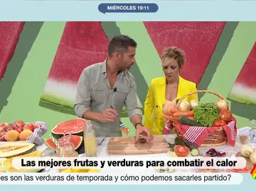 El tentempié saludable de Pablo Ojeda a base de melón, pepino, salmón y soja: &quot;Sushi rapidísimo y diferente&quot;
