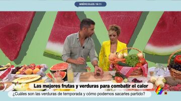 El tentempié saludable de Pablo Ojeda a base de melón, pepino, salmón y soja: "Sushi rapidísimo y diferente"