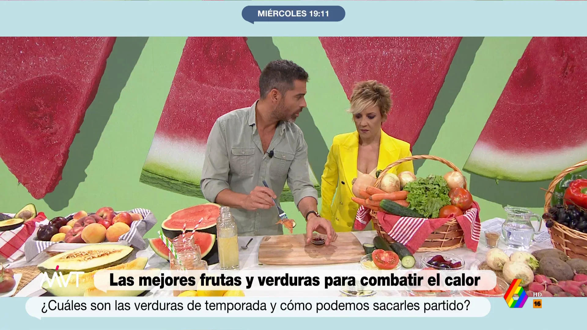 El tentempié saludable de Pablo Ojeda a base de melón, pepino, salmón y soja: "Sushi rapidísimo y diferente"