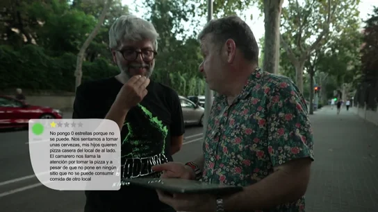 Òscar Broc analiza las reseñas negativas más surrealistas: desde "venganzas" y resentimiento a guerra de restaurantes Òscar Broc analiza las reseñas negativas más surrealistas: desde "venganzas" y resentimiento a guerra de restaurantes