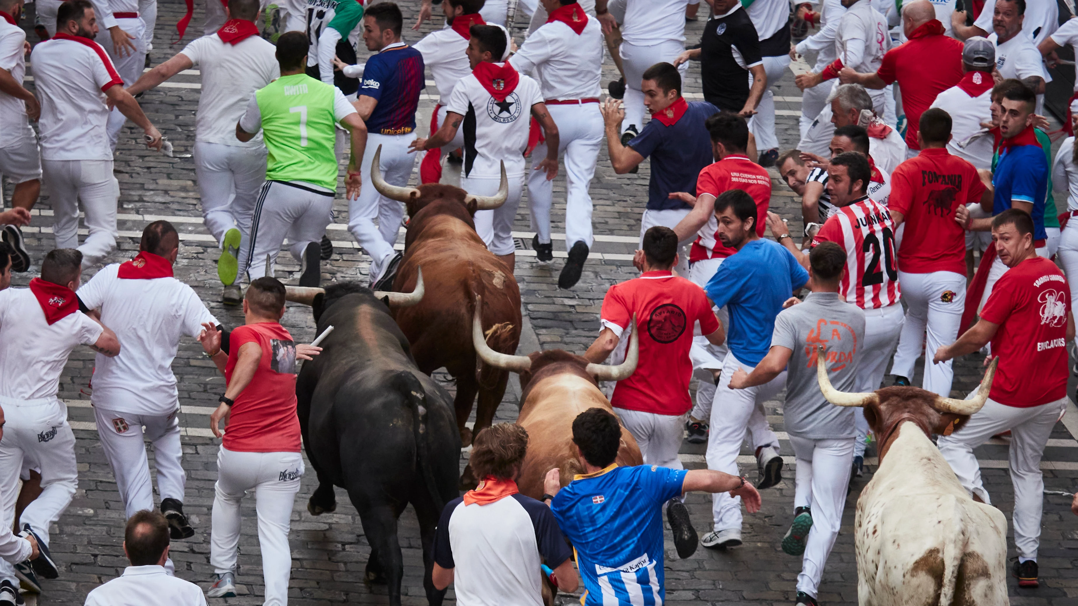 Programa de fiestas de San Fermín en Pamplona