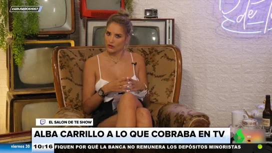 Alba Carrillo explota y desvela los entresijos de lo que cobraba en televisión: "Me humillaban y hacían callar" Alba Carrillo explota y desvela los entresijos de lo que cobraba en televisión: "Me humillaban y hacían callar"