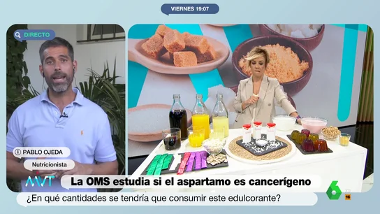 ¿Los edulcorantes son seguros? ¿Pueden provocar problemas de salud? Pablo Ojeda explica cuáles son las cantidades que no debes superar ¿Los edulcorantes son seguros? ¿Pueden provocar problemas de salud? Pablo Ojeda explica cuáles son las cantidades que no debes superar