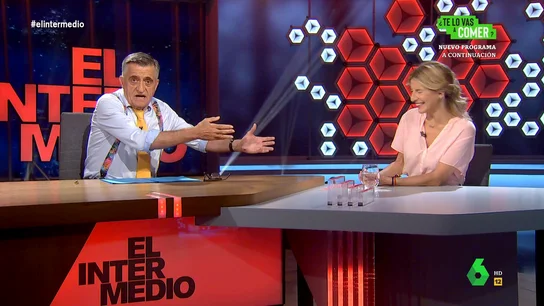 Wyoming compara a Yolanda Díaz con Vinicius tras esquivar la pregunta sobre Irene Montero: "Florentino..." Wyoming compara a Yolanda Díaz con Vinicius tras esquivar la pregunta sobre Irene Montero: "Florentino..."