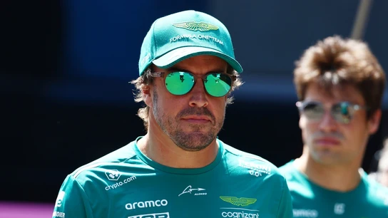 Fernando Alonso, piloto de Aston Martin Fernando Alonso, piloto de Aston Martin