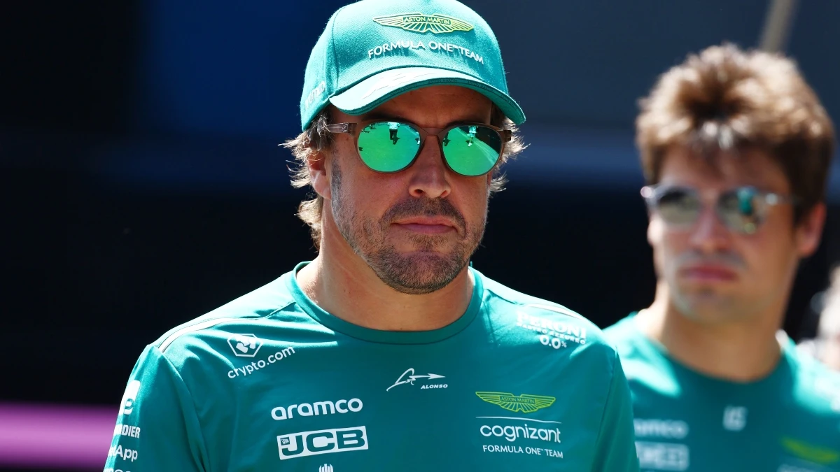 Fernando Alonso, piloto de Aston Martin