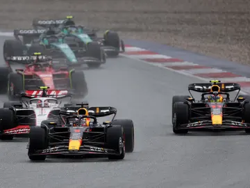 Max Verstappen gana una carrera sprint en Austria sobre pista mojada Max Verstappen gana una carrera sprint en Austria sobre pista mojada