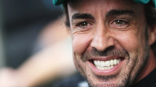 Fernando Alonso, sonriente Fernando Alonso, sonriente