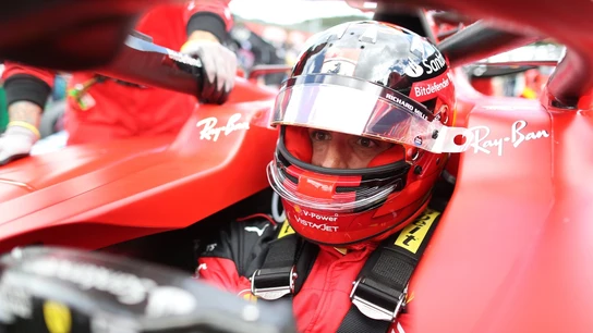 Carlos Sainz, en el Ferrari Carlos Sainz, en el Ferrari