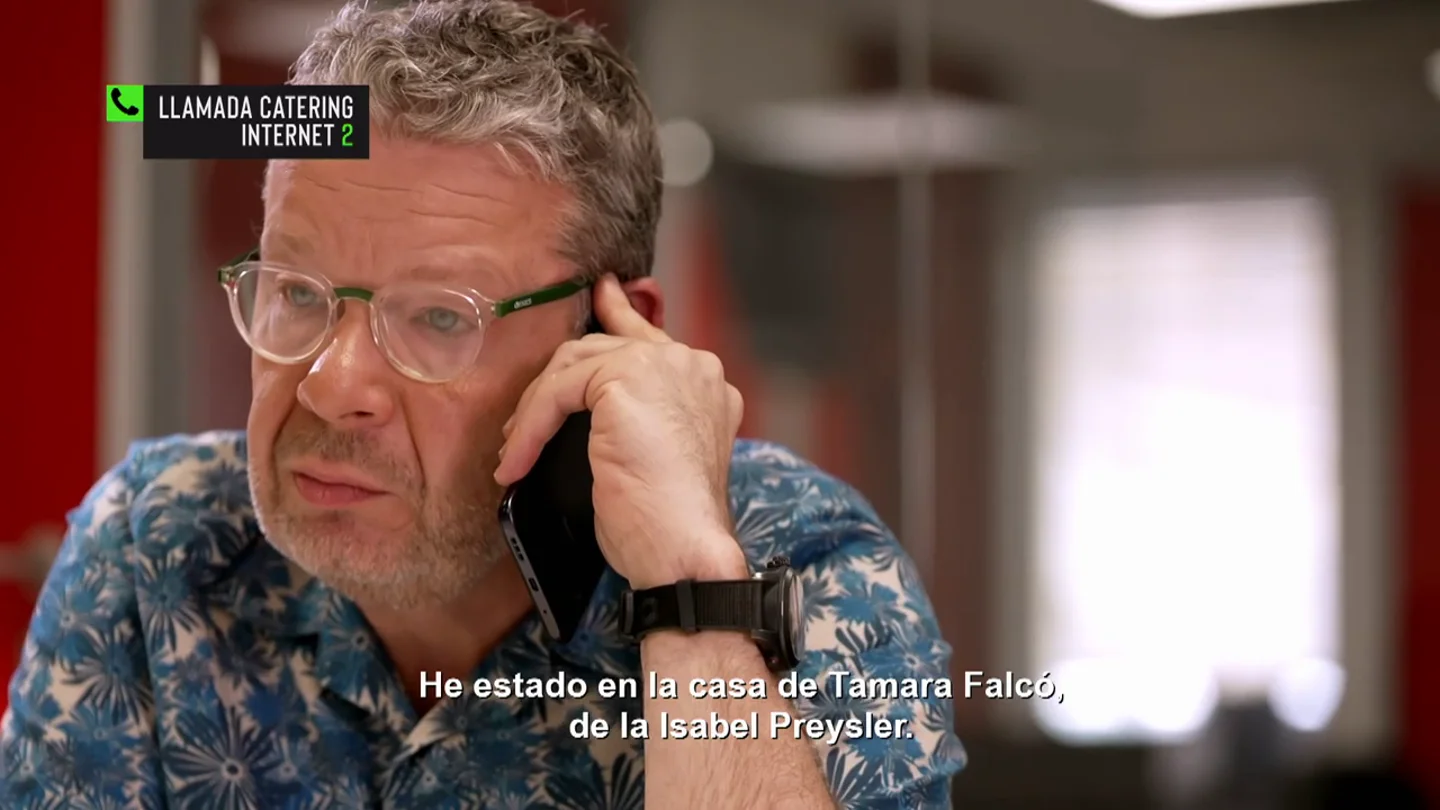 "He estado en la casa de Tamara Falcó": el dueño de un catering ilegal de bodas presume ante Chicote de su caché "He estado en la casa de Tamara Falcó": el dueño de un catering ilegal de bodas presume ante Chicote de su caché