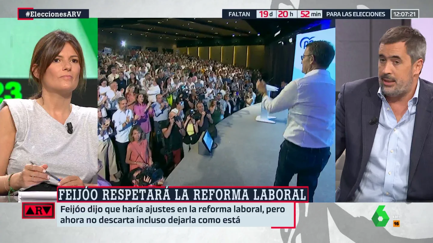 Carlos E. Cué asegura que el PP apoya ahora la reforma laboral "para ganar credibilidad en Bruselas" Carlos E. Cué asegura que el PP apoya ahora la reforma laboral "para ganar credibilidad en Bruselas"