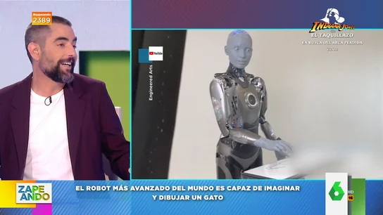 La cómica valoración de Iñaki Urrutia del gato que dibuja el robot más avanzado del mundo La cómica valoración de Iñaki Urrutia del gato que dibuja el robot más avanzado del mundo