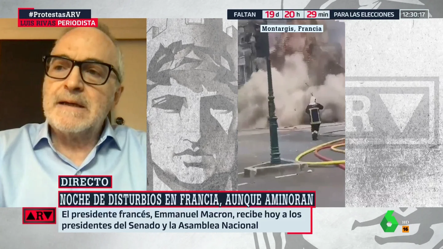 ¿Por qué se están produciendo fuertes disturbios en Francia? Luis Rivas da las claves de los altercados ¿Por qué se están produciendo fuertes disturbios en Francia? Luis Rivas da las claves de los altercados
