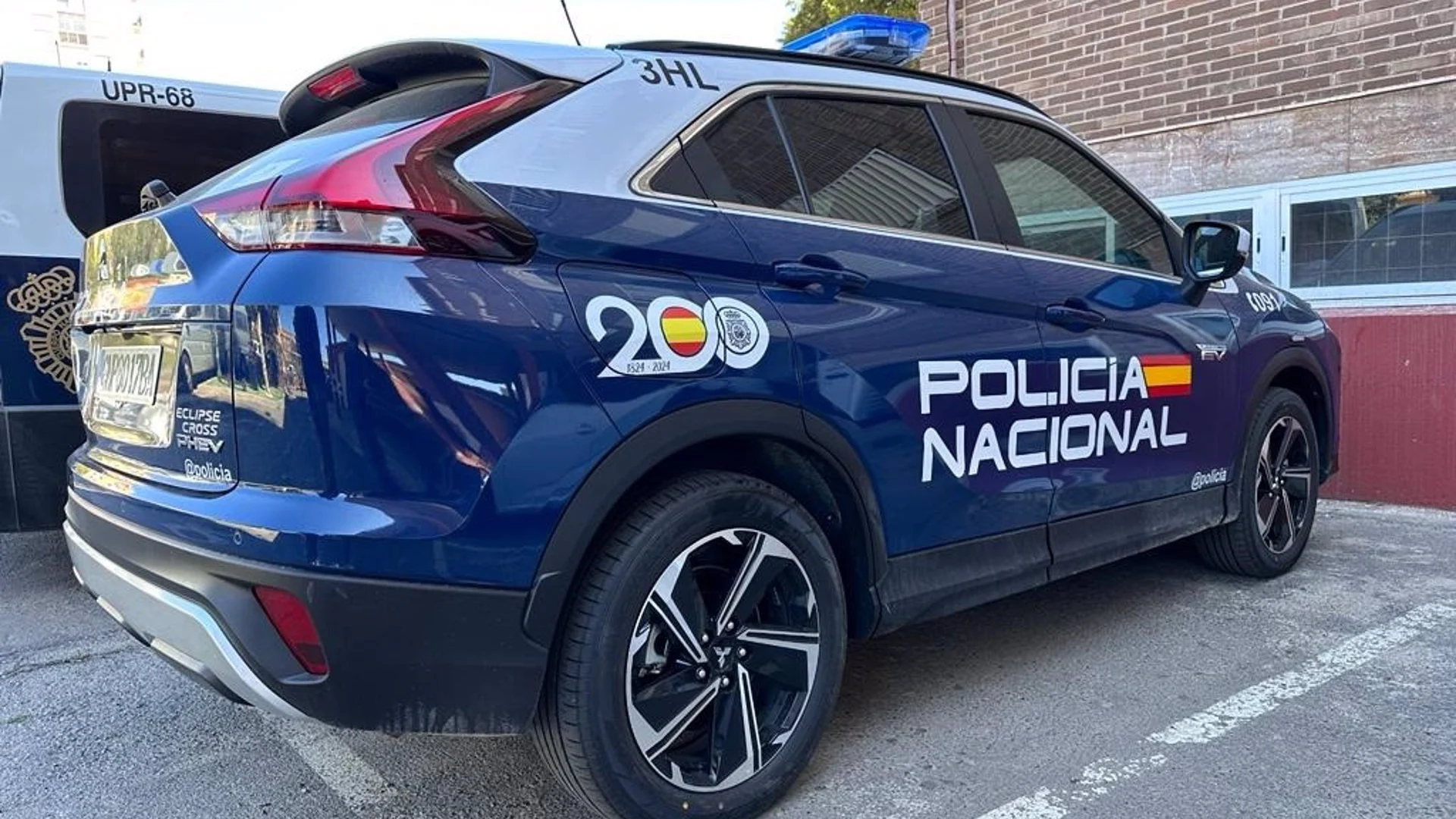 Vehículo de la Policía Nacional