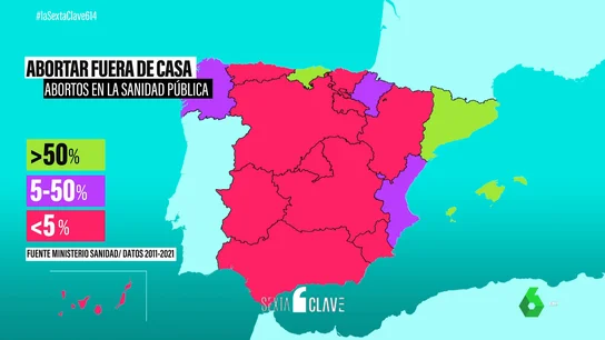 Abortar fuera de casa: la mitad de las mujeres que interrumpen su embarazo lo hacen lejos de donde viven Abortar fuera de casa: la mitad de las mujeres que interrumpen su embarazo lo hacen lejos de donde viven