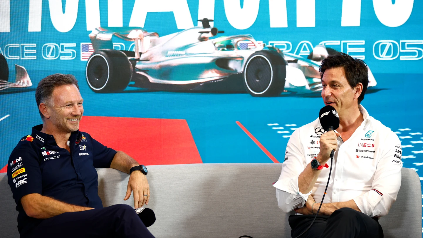 Christian Horner y Toto Wolff Christian Horner y Toto Wolff