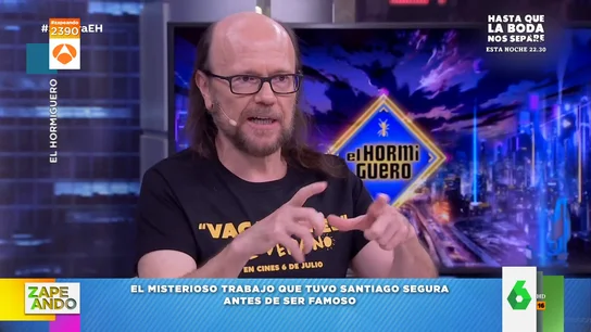 Santiago Segura habla del trabajo más absurdo de su vida Santiago Segura habla del trabajo más absurdo de su vida