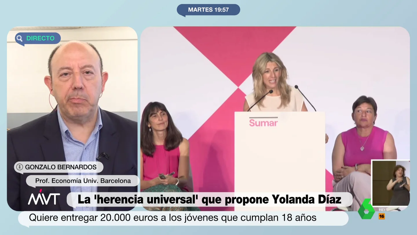 Gonzalo Bernardos, sobre la propuesta de Yolanda Díaz Gonzalo Bernardos, sobre la propuesta de Yolanda Díaz