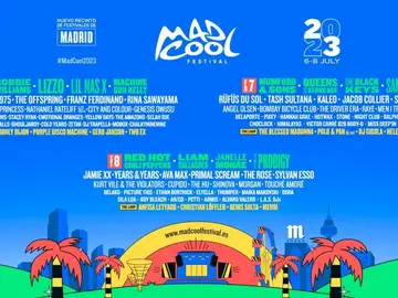 Cartel del festival Mad Cool 2023