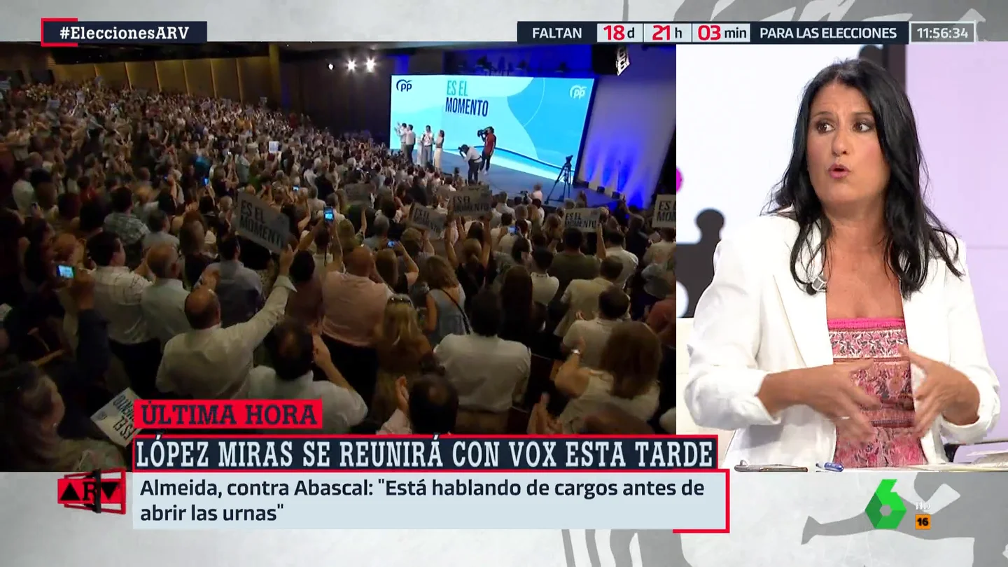 Imma Lucas, tajante: "La entrada de Vox en las instituciones es un fracaso colectivo" Imma Lucas, tajante: "La entrada de Vox en las instituciones es un fracaso colectivo"