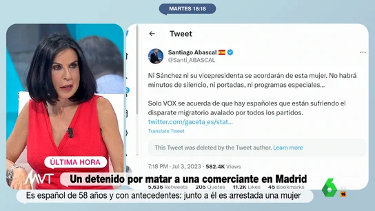 Beatriz de Vicente, en Más Vale Tarde. Beatriz de Vicente Abascal