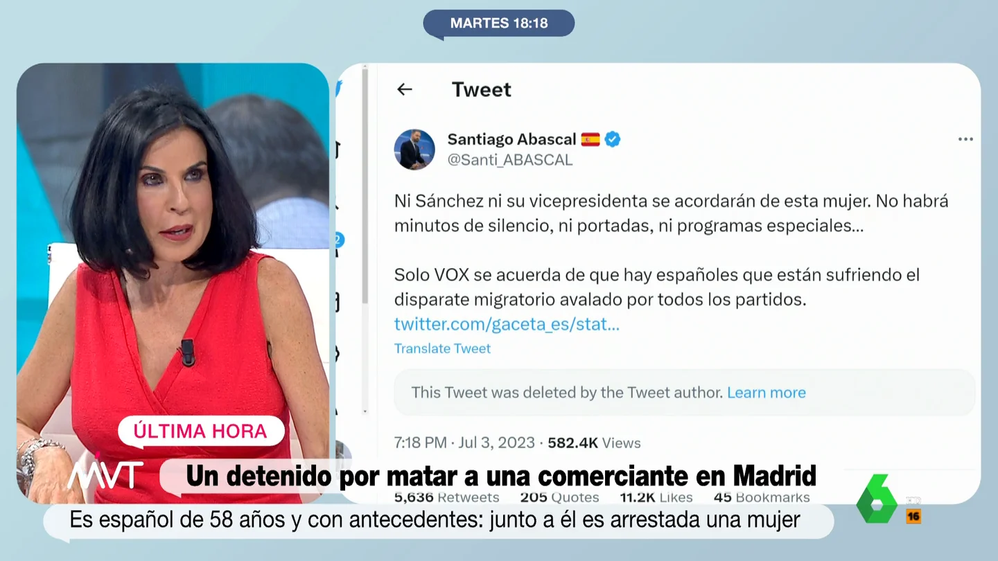 Beatriz de Vicente, en Más Vale Tarde. Beatriz de Vicente Abascal
