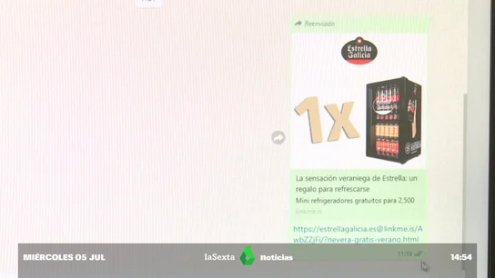 Nuevas estafas virales: De la neverita de cervezas a la convocatoria a mesa electoral Nuevas estafas virales: De la neverita de cervezas a la convocatoria a mesa electoral