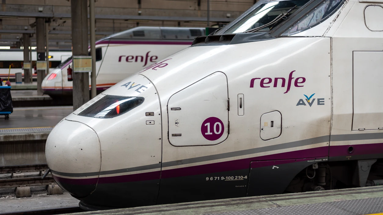 Trenes AVE de Renfe.