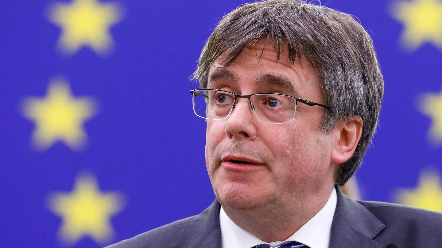 Imagen de archivo del expresidente catalán Carles Puigdemont. Imagen de archivo del expresidente catalán Carles Puigdemont.