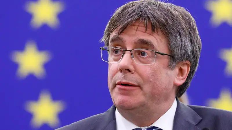 Imagen de archivo del expresidente catalán Carles Puigdemont. Imagen de archivo del expresidente catalán Carles Puigdemont.