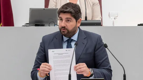 El presidente en funciones de la Comunidad de Murcia, Fernando López Miras. El presidente en funciones de la Comunidad de Murcia, Fernando López Miras.