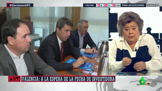 Cristina Almeida, en ARV Cristina Almeida, en ARV
