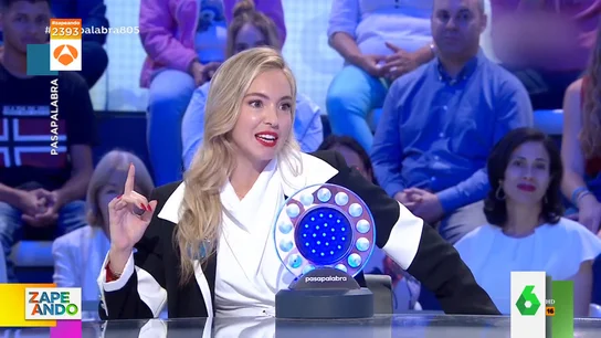 El lado poligonero de Isabel Forner que provoca la risa de Roberto Leal en Pasapalabra El lado poligonero de Isabel Forner que provoca la risa de Roberto Leal en Pasapalabra