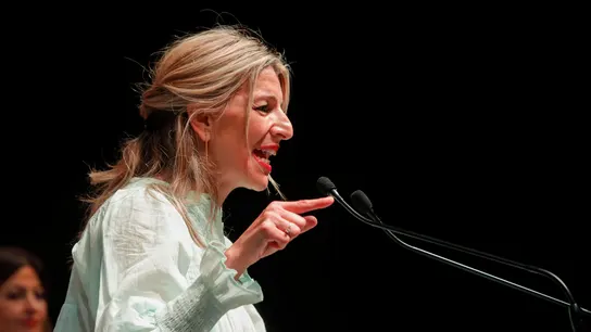 La candidata de Sumar a la Presidencia del Gobierno, Yolanda Díaz. La candidata de Sumar a la Presidencia del Gobierno, Yolanda Díaz.