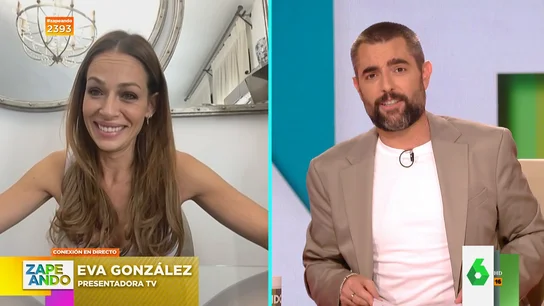La propuesta de Eva González a Dani Mateo en directo La propuesta de Eva González a Dani Mateo en directo