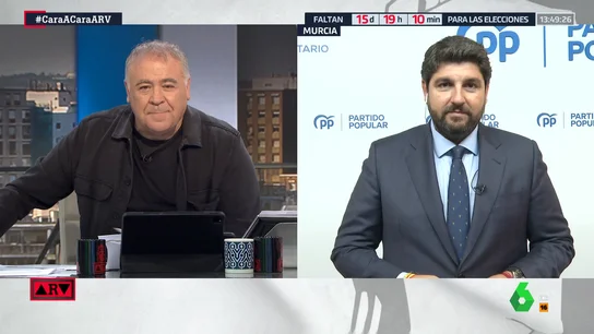 López Miras, sobre la negociación con Vox en Murcia: "Vemos difícil ese acuerdo" López Miras, sobre la negociación con Vox en Murcia: "Vemos difícil ese acuerdo"