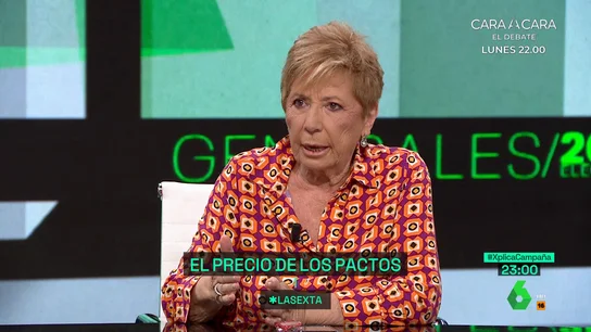Celia Villalobos: "No me gusta una parte de Vox por ese sectarismo radical que tiene" Celia Villalobos: "No me gusta una parte de Vox por ese sectarismo radical que tiene"