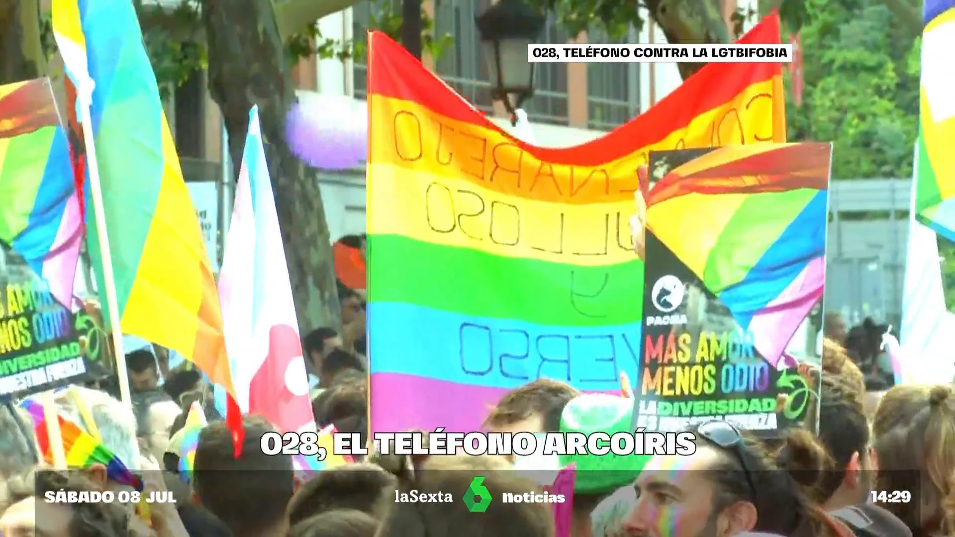 El 028, mucho más que un número de información: estos son los usos que puedes dar al teléfono contra la LGTBIfobia