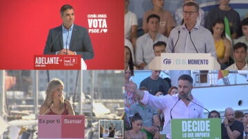 Los partidos dibujan su España tras el 23J: radiografía de los programas electorales de PSOE, PP, Vox y Sumar
